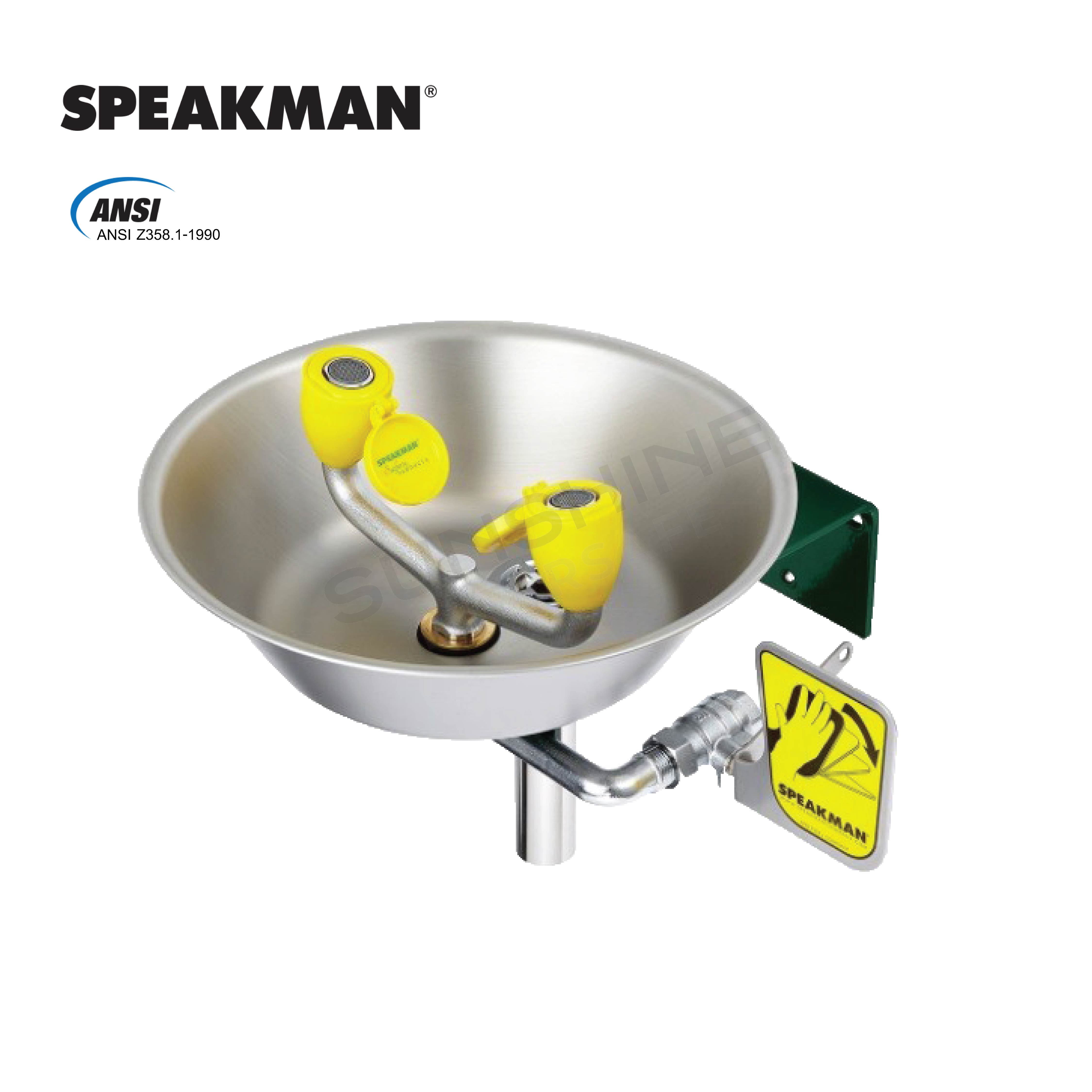 Speakman  รุ่น SE582 ชุดอ่างล้างตาฉุกเฉิน Speakman